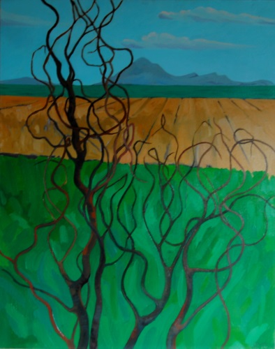 croagh patrick contorted hazel irish landscape painting