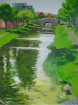 irish art huband bridge dublin painting