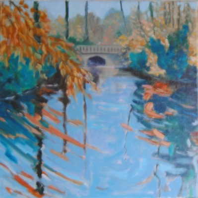 marlay park, dublin irish landscape painting