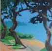  landscape painting st margarite island cannes