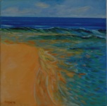 beach painting
